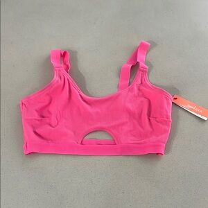 Colsie Pink Bikini Swimwear Racerback